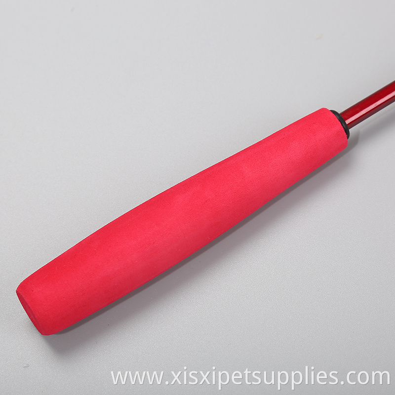 play retractable wand cat toy with 5 replacement
